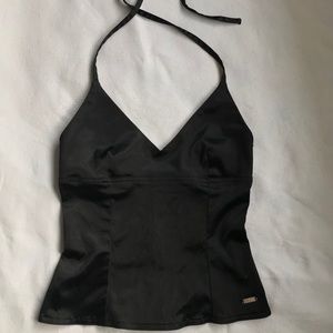 vintage Guess satin halter top